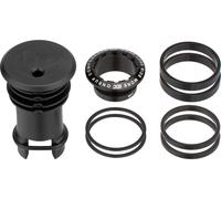 OneUp Components Couvercle de Jeu de Direction EDC Top Cap noir 1 1/8"