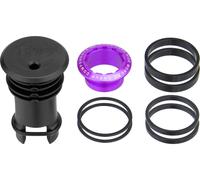 OneUp Components Couvercle de Jeu de Direction EDC Top Cap violet 1 1/8"