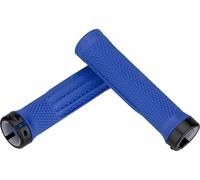 OneUp Components Poignées de guidon Lock-On bleue 136 mm