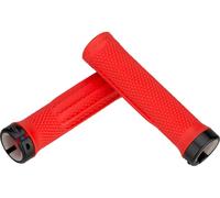 Paire de grips oneup lock on rouge