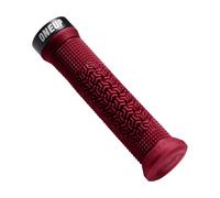 OneUp Components Poignées de guidon Lock-On rouge