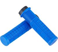 OneUp Components Poignées de guidon Thick Lock-On bleue 138 mm