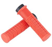 OneUp Components Poignées de guidon Thick Lock-On rouge 138 mm