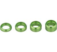 OneUp Components Set d'Entretoises Axle R Shims vert universal