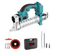 ONEVAN Pompe a Graisse Electrique, 10 000 PSL Pompe à Graisse sans Fil pour Makita 18V, Pistolet a Graisse à Batterie sans balais pour graissage d'équipements mécaniques (sans Batterie)