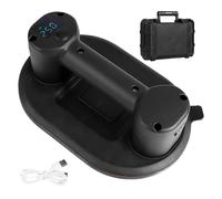 ONEVAN Ventouse électrique rechargeable de type C - 160 x 240 mm - Super puissance d'aspiration 300 kg - Affichage numérique LED - Ventouse automatique pour carrelage, verre, transport de matériaux