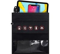 ONEVER Faraday Housse pour ordinateur portable 17,7 x 13,7" avec blocage du signal - Cage anti-rayures pour téléphones, tablettes et porte-clés, ignifuge et imperméable