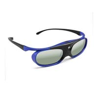 ONEVER Lunettes 3D rechargeables à obturateur actif pour tous les projecteurs DLP Link 3D rechargeables compatibles avec projecteur DLP ViewSonic BenQ Optoma Viewsonic DLP, FBA-178ZW-yanjing