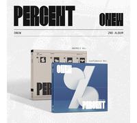 Onew – Percent – Digipack (couverture aléatoire, avec livre photo, photocarte, carte grattable)