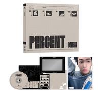 ONEW - The 2nd Album [PERCENT] (Digipack - ANIMALS Ver.) Cover + Hidden Scratch Card + 2 Extra Photocards
