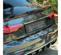 Oneway Becquet arrière compatible avec Audi A4 (B9) Sedan Facelift 2019-2024 - Noir brillant