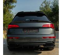 Oneway Becquet arrière sur mesure | compatible avec Audi Q5 (FY) S-Line Facelift 2020-2024 excl. Sportback - Noir brillant