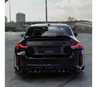 Oneway Becquet arrière sur mesure | compatible avec BMW M2 G87 Coupe 2023- - Noir brillant