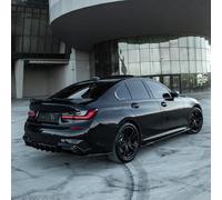 Oneway Becquet arrière sur mesure | compatible avec BMW Série 3 G20 Sedan M-Pack & M340i 2018-2022 & 2022- & M3 G80 Sedan 2022- - Noir brillant