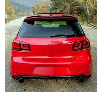 Oneway Becquet de Toit (Rajout) sur Mesure | compatible avec Volkswagen Golf VI GTi/GTD/R 2008-2012 - Noir brillant