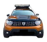 Oneway Écope de capot compatible avec Dacia Duster I 2010-2017 & Duster II 2018-2024 - Noir mat