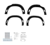 Oneway Jeu d'élargisseurs d'aile compatible avec Mercedes Classe-X W470 2017- - Noir brillant