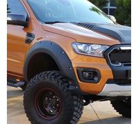 Oneway Jeu d'élargisseurs d'aile sur mesure | compatible avec Ford Ranger T8 2019-2022 - Noir mat