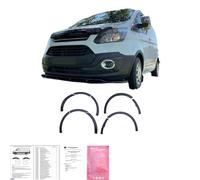 Oneway Jeu d'enjoliveurs de passage de roue compatible avec Ford Transit Custom MK1 2012-2018 - Noir mat