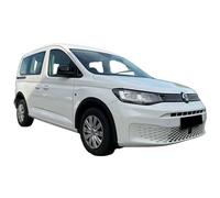 Oneway Jeu d'enjoliveurs de passage de roue compatible avec Volkswagen Caddy MK5 2020- (Chassis court) - Noir mat