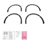 Oneway Jeu d'enjoliveurs de passage de roue compatible avec Volkswagen Transporter T5/T5.1 2003-2015 (Chassis longue) - Noir mat