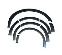 Oneway Jeu d'enjoliveurs de passage de roue compatible avec Volkswagen Transporter T6.1 2020-2022 (Chassis court/porte coulissante à gauche) - Noir mat