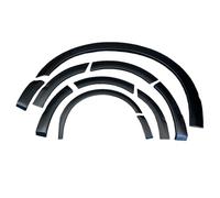 Oneway Jeu d'enjoliveurs de passage de roue compatible avec Volkswagen Transporter T6 2015-2019 (Chassis court/porte coulissante à gauche) - Noir mat