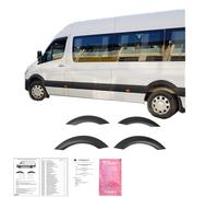 Oneway Jeu d'enjoliveurs de passage de roue sur mesure | compatible avec Mercedes Sprinter W906 2006-2013 - Noir mat