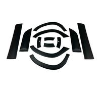 Oneway Kit carrosserie complet compatible avec Dacia Duster II 2018-2024 avec Park Assist (sans marquage Duster) - Noir mat