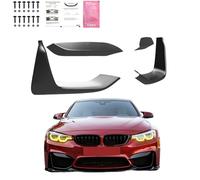 Oneway Lames avant compatible avec BMW M3 F80 2014-2018 & M4 F82 2014-2021 - Noir brillant