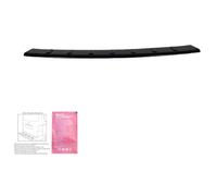 Oneway Protection de seuil arrière Compatible avec Volkswagen Caddy MK5 2020- - Noir Mat