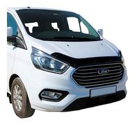 Oneway Protection du capot compatible avec Ford Transit Custom MK1 Facelift 2018-2023 - Noir brillant