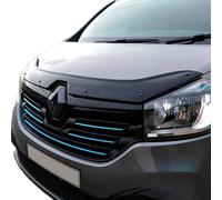 Oneway Protection du capot compatible avec Renault Trafic X82 2014-2020 - Noir brillant