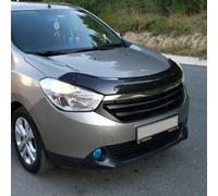 Oneway Protection du capot sur mesure | compatible avec Dacia Lodgy/Dokker 1er Gen. 2012-2020 - Noir brillant
