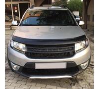 Oneway Protection du capot sur mesure | compatible avec Dacia Sandero Stepway II (B52) 2012-2020 - Noir brillant