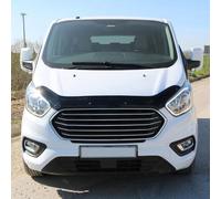 Oneway Protection du capot sur mesure | compatible avec Ford Transit Custom MK1 Facelift 2018-2023 - Noir brillant