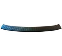 Oneway Protection de seuil arrière Compatible avec Ford Kuga MK2 2013-2019 'Ribbed' - Noir Mat