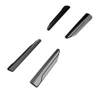 Oneway Set de jupes latérales compatible avec Audi A6 S-Line/S C8 (Sedan/Avant) 2018- - Noir brillant