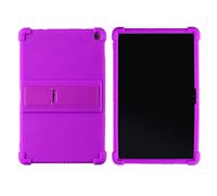 Oneyijun Étui de protection en silicone souple avec support réglable et support pour tablette Lenovo 10e Chromebook 10,1" Violet
