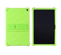 Oneyijun Étui de protection en silicone souple avec support réglable et support pour tablette Lenovo 10e Chromebook 10,1" Vert