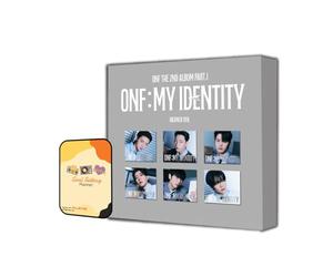 ONF Album - ONF:MY IDENTITY DIGIPACK ALBUM (Random Ver.)+Pre Order Benefits+BolsVos Exclusive K-POP Giveaways Package