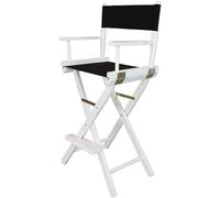ONFSZCKB Chaise de réalisateur, chaise de maquilleur, chaise de réalisateur pliante, chaise pliante portable, chaise pliante en bois haute pour l'extérieur, chaise de pique-nique, de randonnée et de