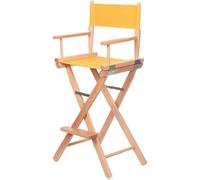 ONFSZCKB Chaise de réalisateur, chaise de maquilleur, chaise de réalisateur pliante, chaise pliante portable, chaise pliante en bois haute pour l'extérieur, chaise de pique-nique, de randonnée et de
