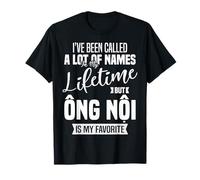 Ong NOI is My Favorite Name Grandpa Father's Day Citation T-Shirt