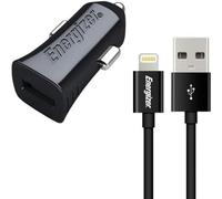 Ongi-Mobiles And Accessories Dca1aclb3-Chargeur Voiture-1 A-1 Usb-Câble Lightning Inclus/ Compatible Mfi-Prise Allume Cigare-Charge Et Synchronisation Rapide-Noir
