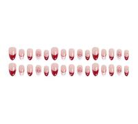 Ongles à pression à la mode avec fleurs en relief 3D et accents de pierres faits à la main, Design de mode pour femmes, collage immédiat sur les ongles