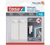 tesa 77773 Clou adhésif tesa® blanc Contenu: 2 pc(s)