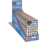 Ongles arc-en-ciel Crazy Chic CLE 18158 /22