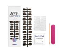 Ongles Autocollants Courts - Manucure Artificielle À Couverture Complète Décorative,Faux Ongles À Appliquer De Longueur Courte | Pour Épouse Filles Petite Amie Mère Et Amis