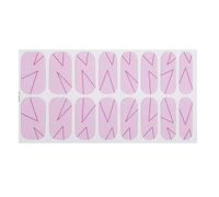 Ongles Autocollants Polonais Fleurs Gel Bandes Enroulements Politiques Manucures Françaises Fleurs Bandes à Ongles Autocollants à Ongles Français